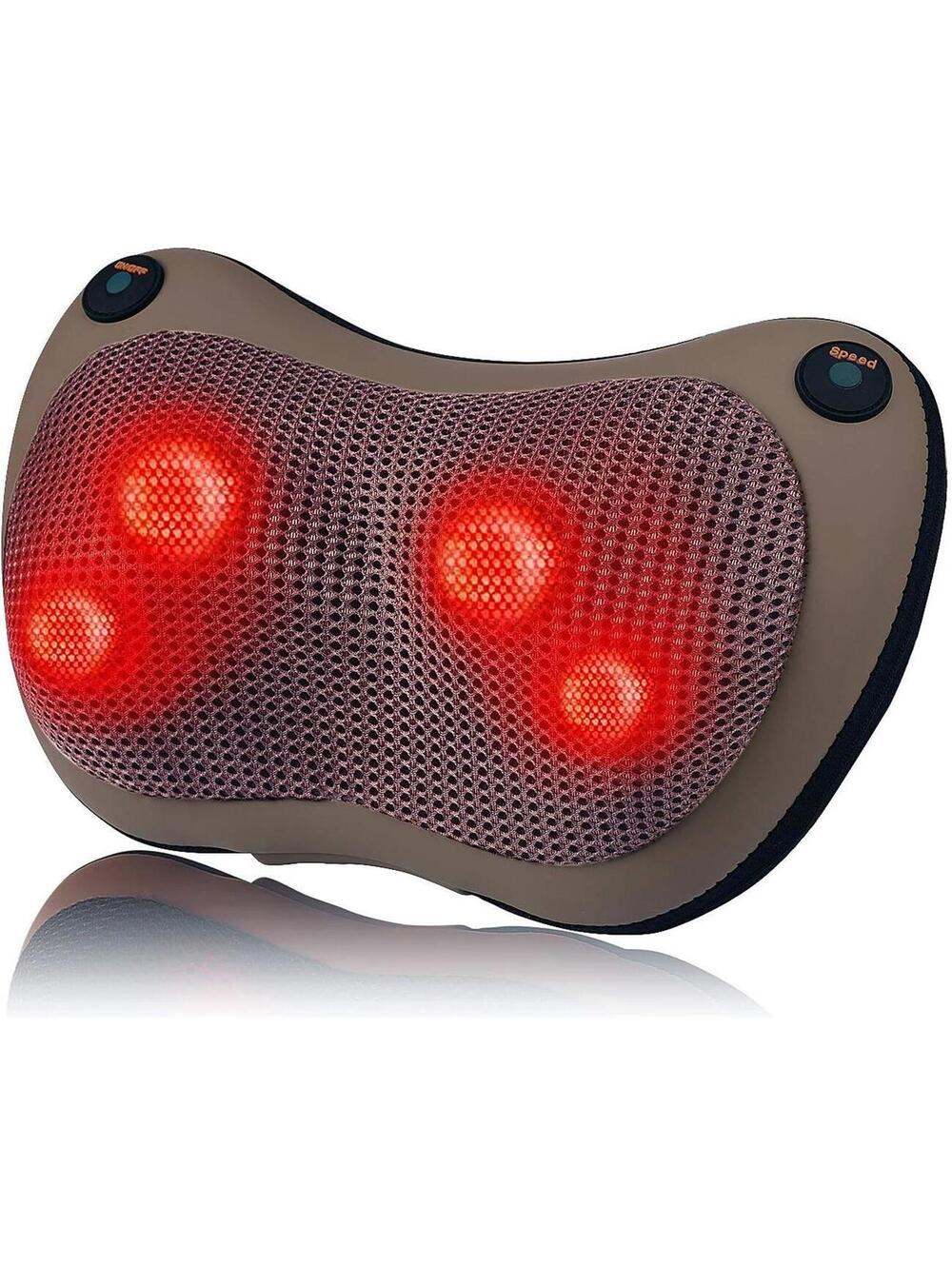 Immek Massage Pillow with thermotherapy and magnetic therapy 110v and 12 v